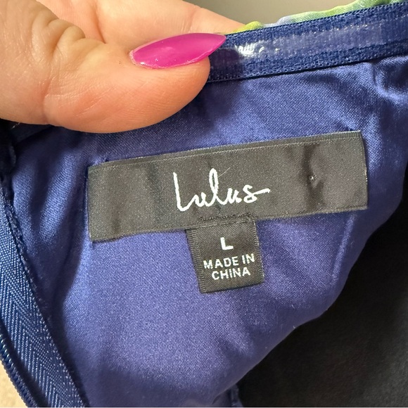 Lulus Wonderful Waltz Green Floral Print Strapless Bustier Maxi Dress Lined Slit - Picture 8 of 9